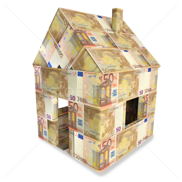 House from 50 euro notes  Stock photo © Ustofre9