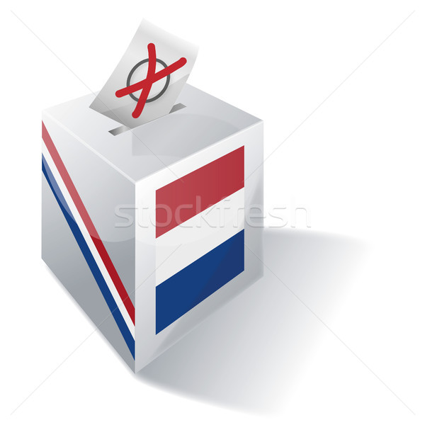 Ballot box Netherlands Stock photo © Ustofre9