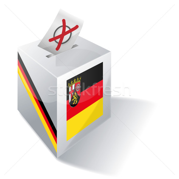 Ballot box Rhineland-Palatinate Stock photo © Ustofre9