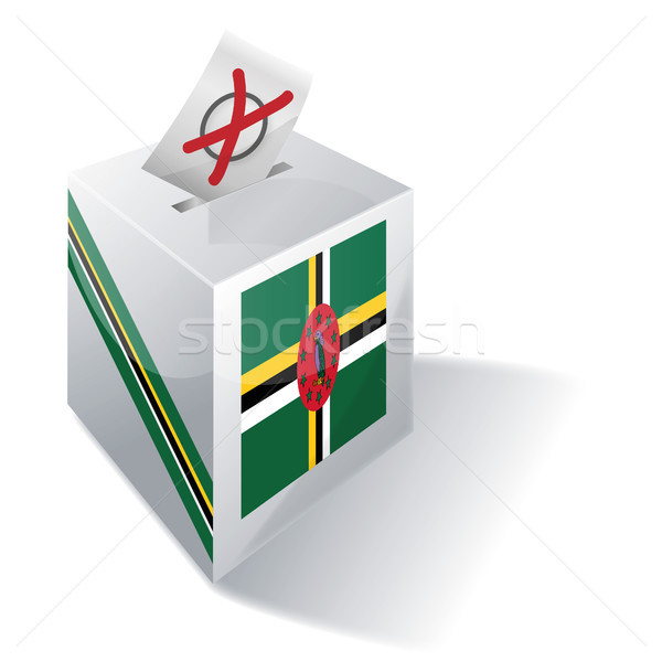 Ballot box Dominica Stock photo © Ustofre9