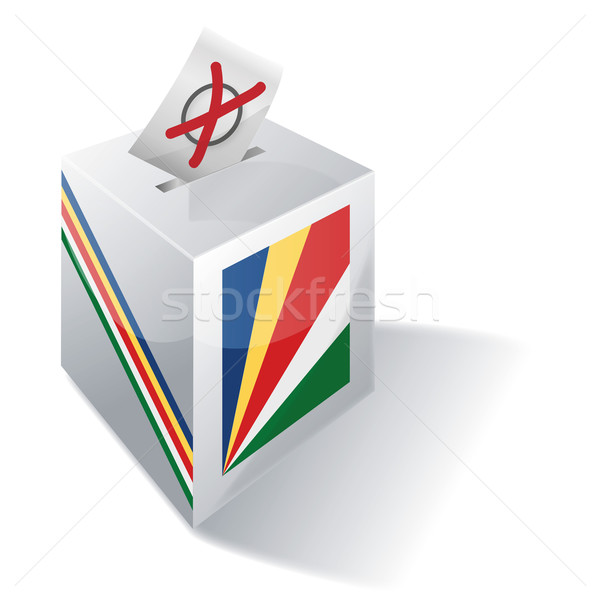 Ballot box Seychelles Stock photo © Ustofre9