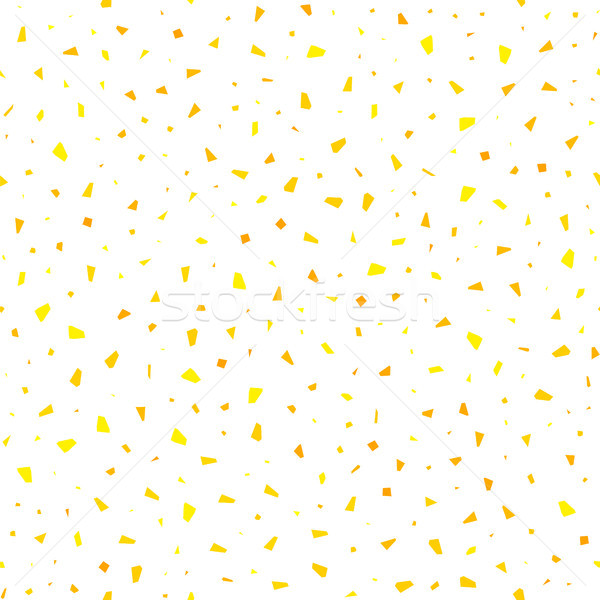 Yellow Confetti Seamless Pattern Stock photo © Valeo5