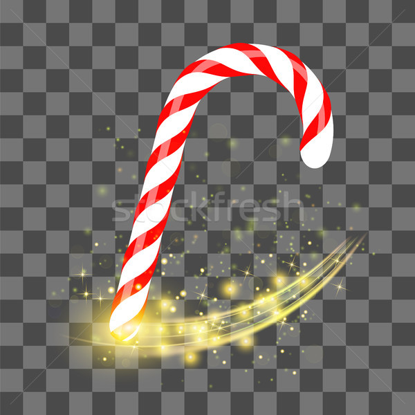 Stock photo: Sweet Striped Candy Cane