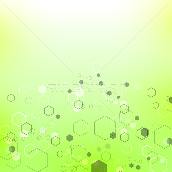 Green Technology Background with Particle Stock photo © Valeo5