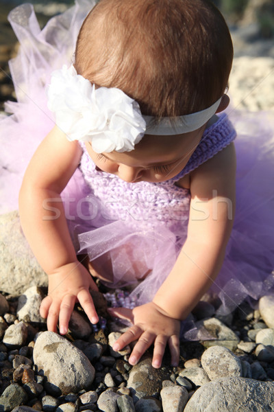 Baby girl Stock photo © vanessavr