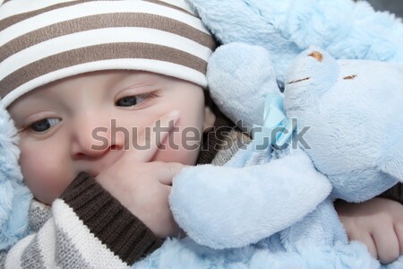Winter Baby Stock photo © vanessavr