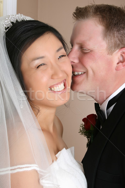 Bridal Couple Stock photo © vanessavr