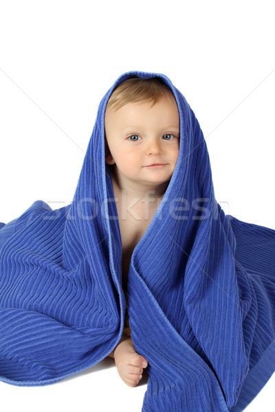 Blue towel Stock photo © vanessavr