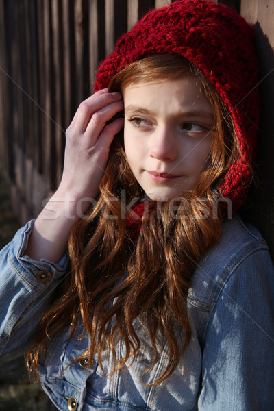 Winter Teen Stock photo © vanessavr