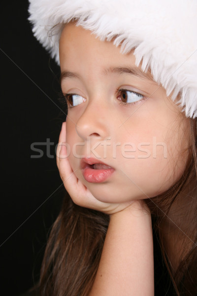 Christmas Girl Stock photo © vanessavr