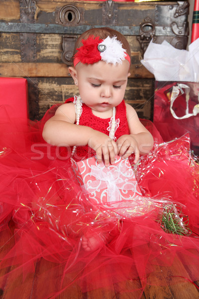 Christmas Baby Stock photo © vanessavr