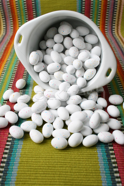Easter Eggs in bowl Stock photo © vanessavr
