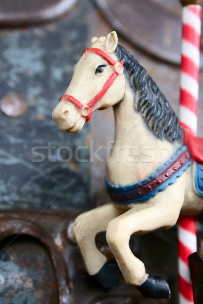 Christmas horse Stock photo © vanessavr