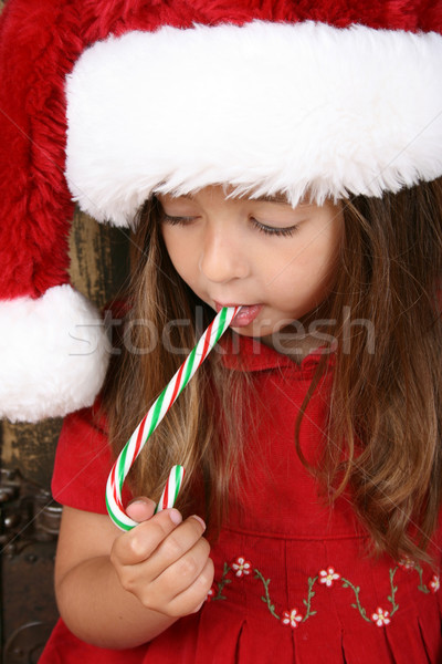 Christmas Girl Stock photo © vanessavr