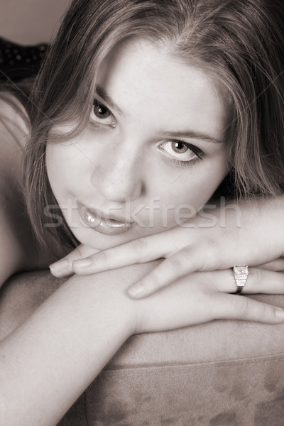Młodych kobiet piękna Zdjęcia stock © vanessavr