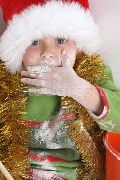 Christmas cookies hoed Stockfoto © vanessavr