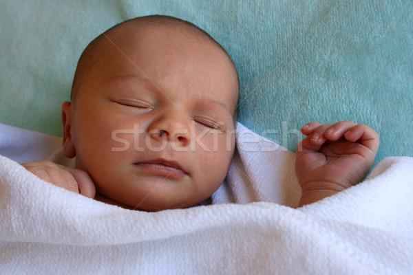 Contented Baby Stock photo © vanessavr