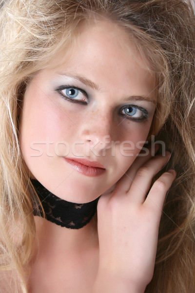 Blond model Stock photo © vanessavr