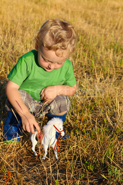 Toddler outdoors Stock photo © vanessavr