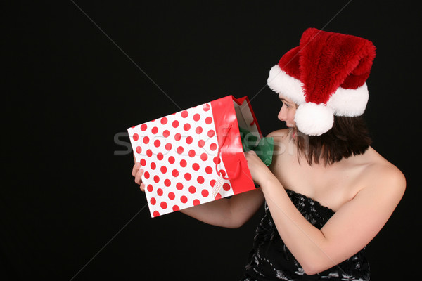 Christmas gift Stock photo © vanessavr