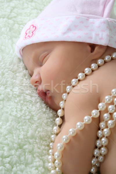 Sleeping Newborn Stock photo © vanessavr