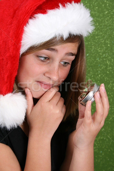 Christmas Teen Stock photo © vanessavr