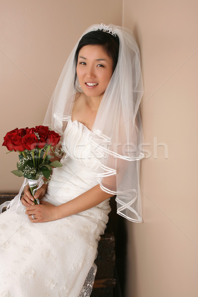 Korean bride Stock photo © vanessavr