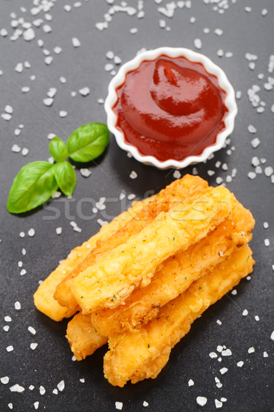 Fried cheese sticks Stock photo © vankad