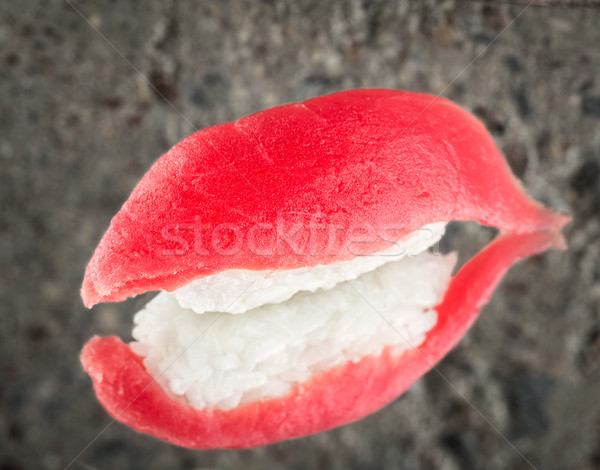 Nigiri sushi with tuna Stock photo © vankad