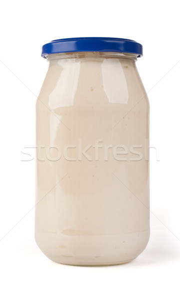 Jar of mayonaise. Stock photo © vankad