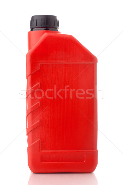 Red canister with machine oil Stock photo © vankad