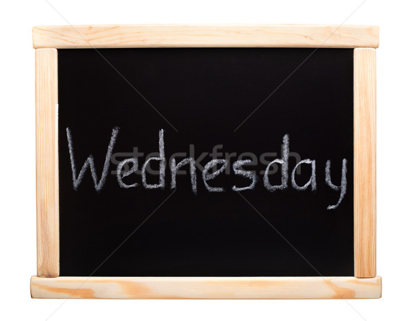 Days of the week: wednesday Stock photo © vankad