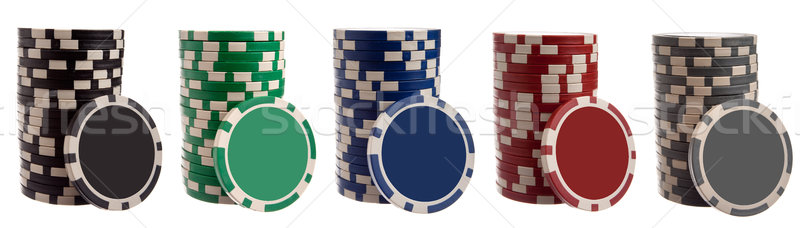 Various gambling chips Stock photo © vankad