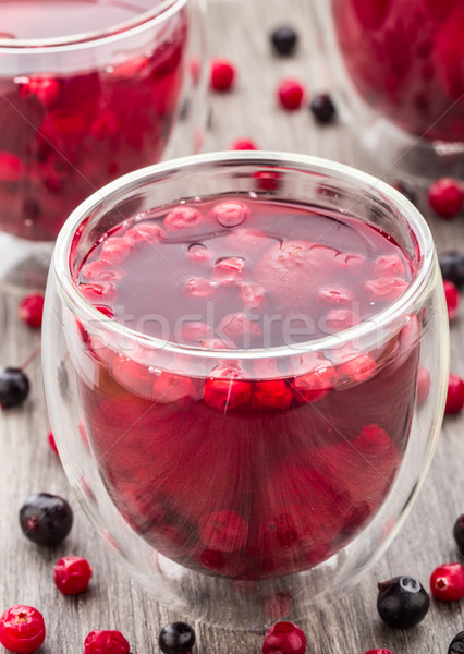 Compote made of berries Stock photo © vankad
