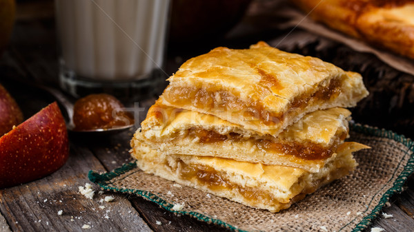 Homemade apple pie Stock photo © vankad