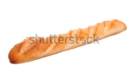 Baguette pain français isolé blanche fraîches céréales Photo stock © vankad