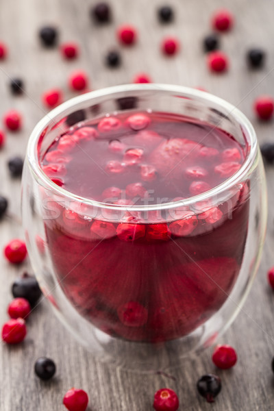 Compote made of berries Stock photo © vankad