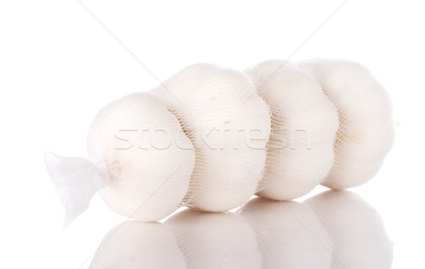 Fresh garlic packed Stock photo © vankad