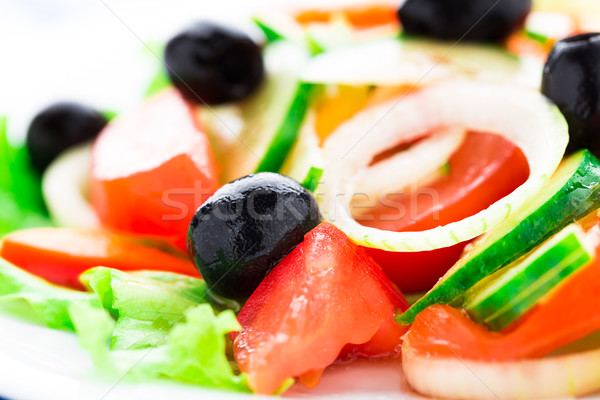 Fresh vegetable salad Stock photo © vankad