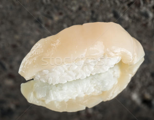 Nigiri sushi with scallop Stock photo © vankad