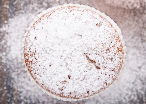 оладья свежие покрытый сахарная пудра продовольствие Сток-фото © vankad