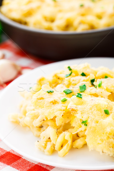 макароны сыра обеда пасты Сток-фото © vankad