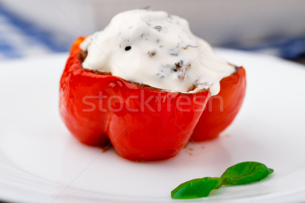 Stuffed pepper Stock photo © vankad