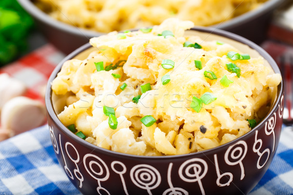 Stock photo: Macaroni and cheese