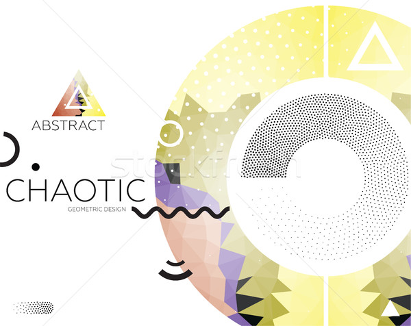Abstract Geometric Design Stock photo © Vanzyst