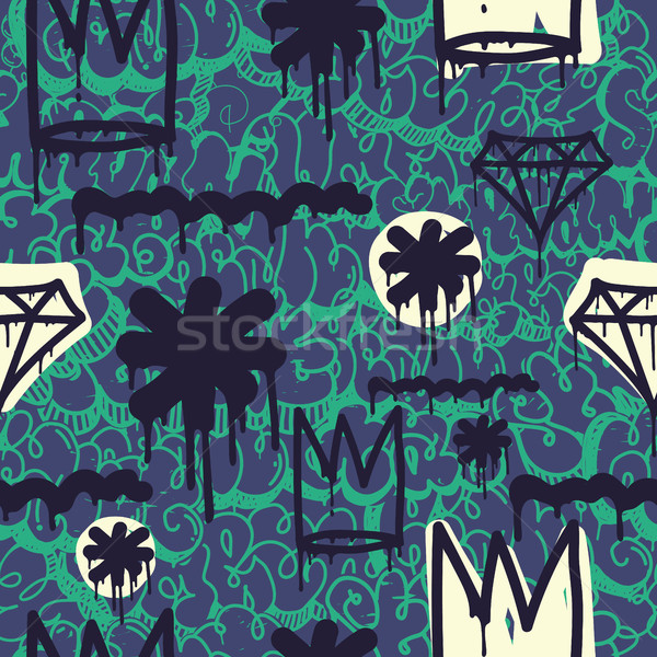 Vector seamless pattern Stock photo © Vanzyst