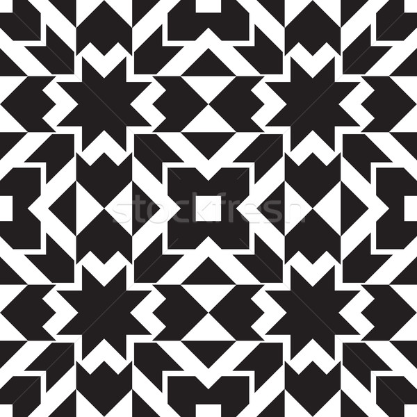  Universal different geometric seamless patterns Stock photo © Vanzyst