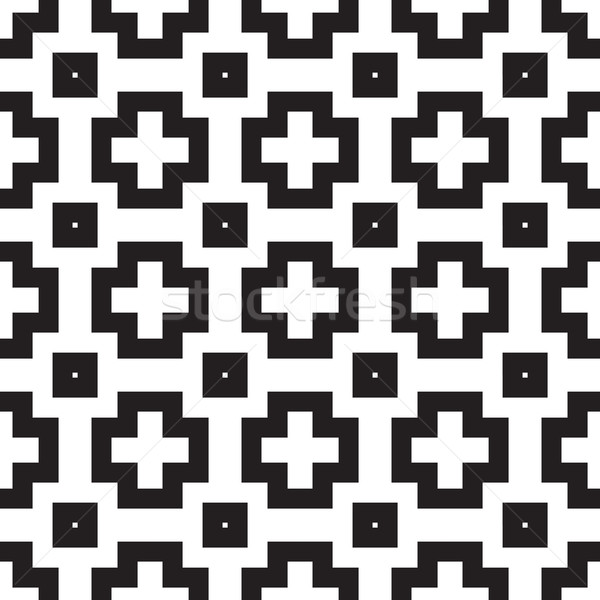  Universal different geometric seamless patterns Stock photo © Vanzyst