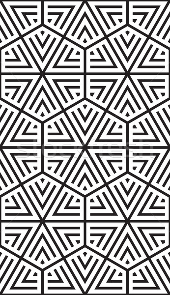 Stockfoto: Abstract · meetkundig · vierkante · lijnen · symmetrie