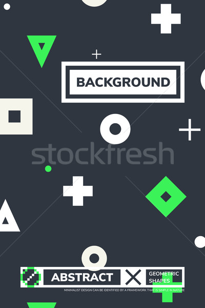 Abstract Geometric Backgrounds Stock photo © Vanzyst